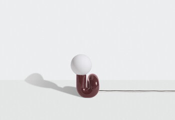 Petite Friture Neotenic table lamp, 2700K, 26 cm, cherry