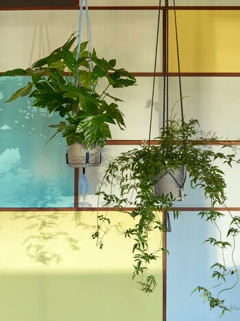 HAY Phanta plant hanger, light blue