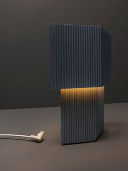Pholc Romb Mini table lamp, blue stone