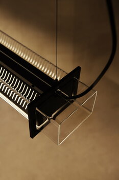 Sammode Quadratube P1 pendant, 1300 mm, champagne