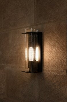 Sammode Quadratube W1 wall lamp, S, 300 mm, black