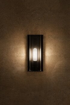 Sammode Quadratube W1 wall lamp, S, 300 mm, black