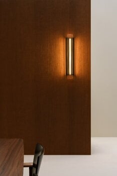 Sammode Quadratube W3 wall lamp, L, 700 mm, black