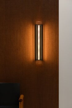 Sammode Quadratube W3 wall lamp, L, 700 mm, black