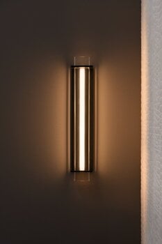 Sammode Quadratube W3 wall lamp, L, 700 mm, black