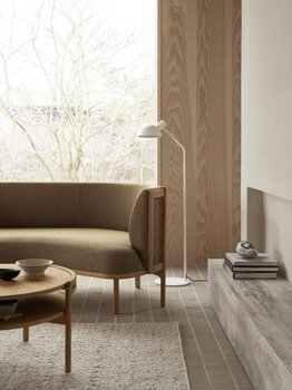 Carl Hansen & Søn RF1905 Sideways sohvapöytä,  öljytty tammi - tammiviilu, sisustuskuva