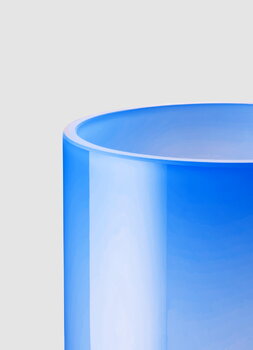 Fundamental Berlin Rise table vase, cobalt blue