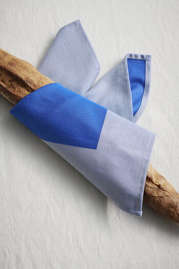 HAY Serviette Ram, 40 x 40 cm, bleu