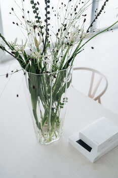 Orrefors Reed vase, 300 mm, clear