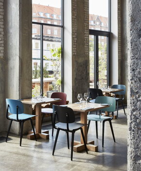 HAY Revolt chair, beige - granite grey 3.0 | Finnish Design Shop