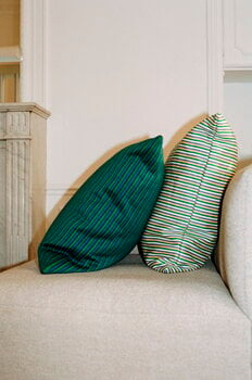 HAY Ribbon cushion, green