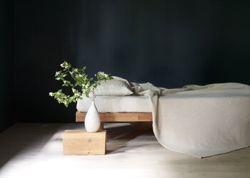 Roots Living Polku bedspread, 280 x 260 cm, ecru, decoration image