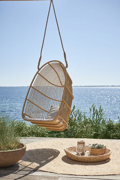 Sika-Design Renoir Exterior swing chair, natural, decoration image