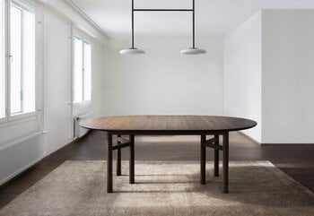 Wooden SJL extendable table, 140-200 cm, beech