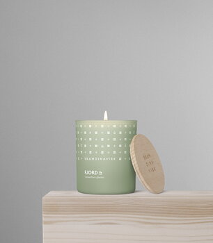 Skandinavisk Scented candle with lid, FJORD, large