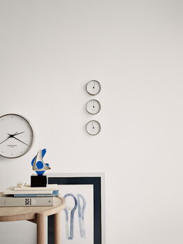 Georg Jensen Henning Koppel wall clock, 22 cm, stainless steel