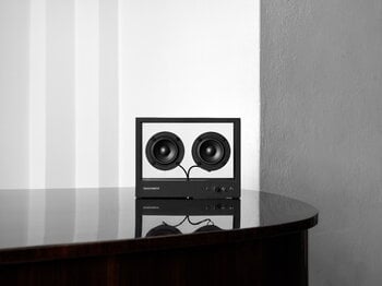 Transparent Small Transparent Speaker, black, decoration image