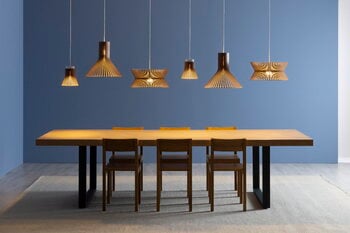 Secto Design Kontro 6000 pendant, walnut, decoration image