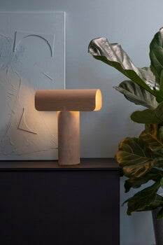 Secto Design Teelo 8020 table lamp, natural birch, decoration image