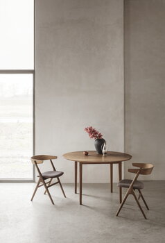 Sibast Table No 3, 120 cm, extensible, chêne huilé blanc