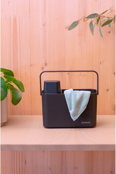 Brabantia SinkSide siivousjärjestelijä, tummanharmaa, sisustuskuva