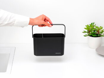 Brabantia SinkSide siivousjärjestelijä, tummanharmaa, sisustuskuva