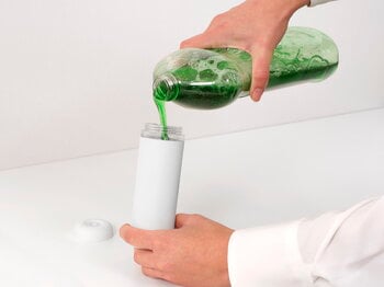 Brabantia Distributeur de savon à presser SinkStyle, 200 ml, fresh white