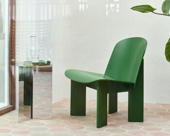 HAY Chisel lounge chair, lush green