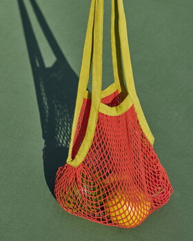 HAY Sobremesa net bag, red, decoration image