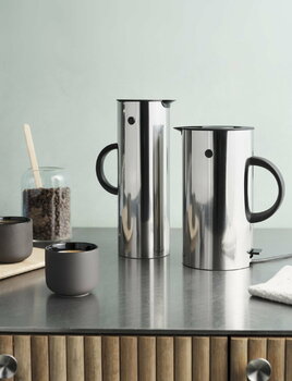 Stelton EM77 electric kettle, steel