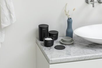 Brabantia ReNew storage pots, 3 pcs, dark grey