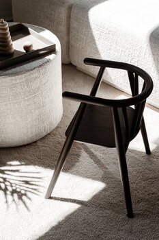 Oaklings Chaise pour enfant Storm, chêne teinté noir
