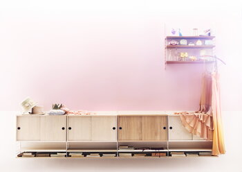 String Furniture Pannello laterale String 75 x 30 cm, set di 1, bianco