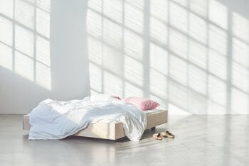 Tekla Housse de couette simple, 150 x 210 cm, blanc cassé
