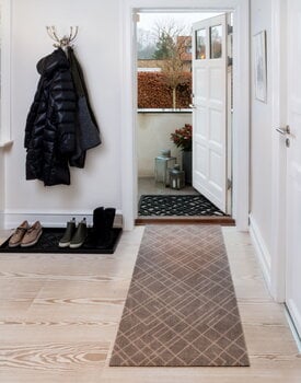 Tica Copenhagen Lines doormat, 60 x 90 cm, black