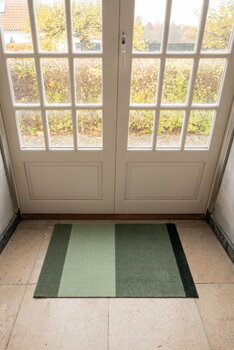 Tica Copenhagen Stripes horizontal rug, 60 x 90 cm, green
