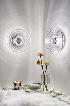 Tom Dixon Applique Press Surface LED, 2700 K, trasparente, immagine decorativa
