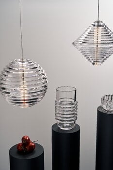 Tom Dixon Press Sphere LED riippuvalaisin, 2700K, kirkas, sisustuskuva
