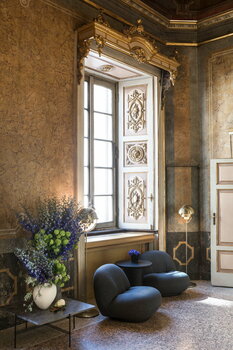 GUBI Multi-Lite floor lamp, brass