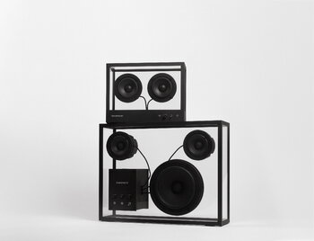 Transparent Transparent Speaker, black, decoration image