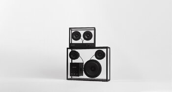 Transparent Transparent Speaker, black, decoration image