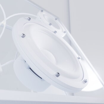 Transparent Transparent Speaker, white, decoration image