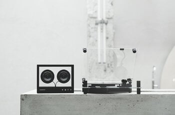 Transparent Transparent Turntable, black, decoration image