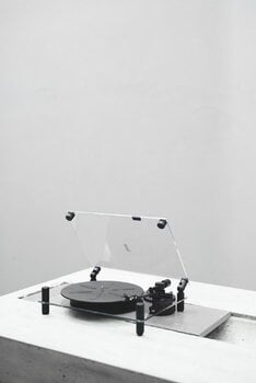 Transparent Transparent Turntable, black, decoration image