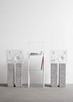 Transparent Turntable Stand, white, decoration image