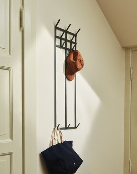 HAY Tape coat rack, large, charcoal