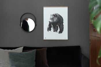 Teemu Järvi Illustrations Lempeä karhu juliste, 50 x 70 cm 