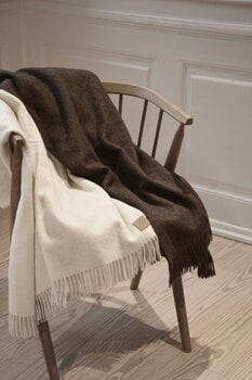 Sibast Alpaca throw, dark brown, decoration image