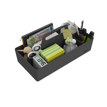 Vitra Toolbox säilytin, basic dark