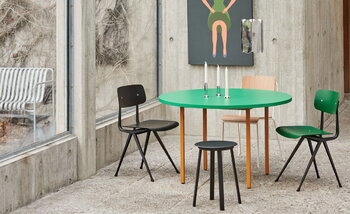HAY Two-Colour table, 120 cm, ochre - green mint